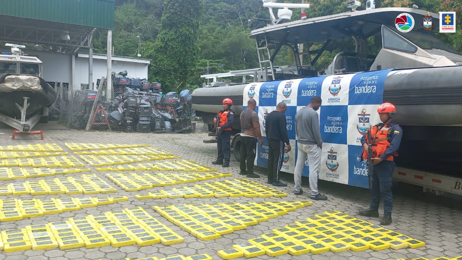Siete hombres en prisión por transportar más de seis toneladas y media de cocaína 1