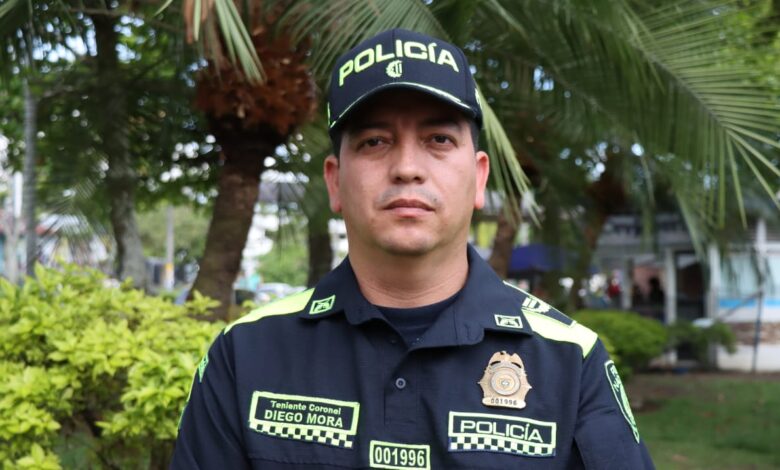Nuevo Subcomandante de la Policía Metropolitana de Ibagué: Teniente Coronel Diego Edixon Mora Muñoz 1