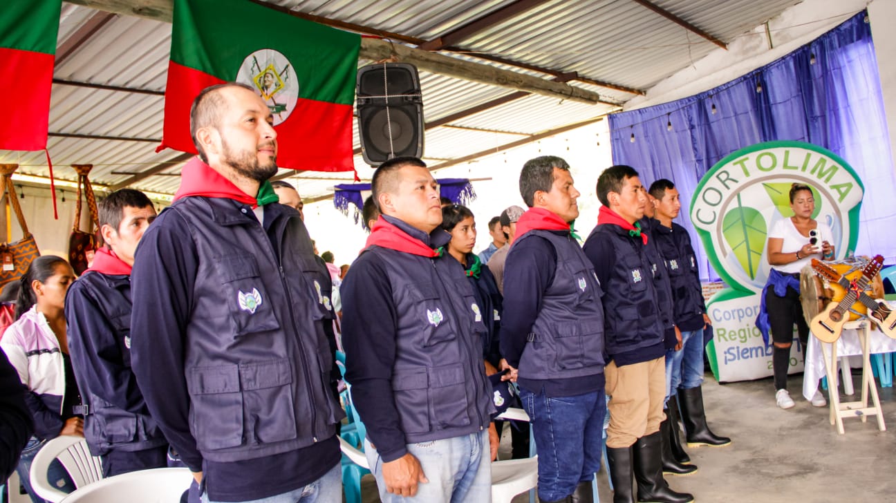 Cortolima continúa fortaleciendo la Guardia Indígena, esta vez desde Herrera en Rioblanco 2