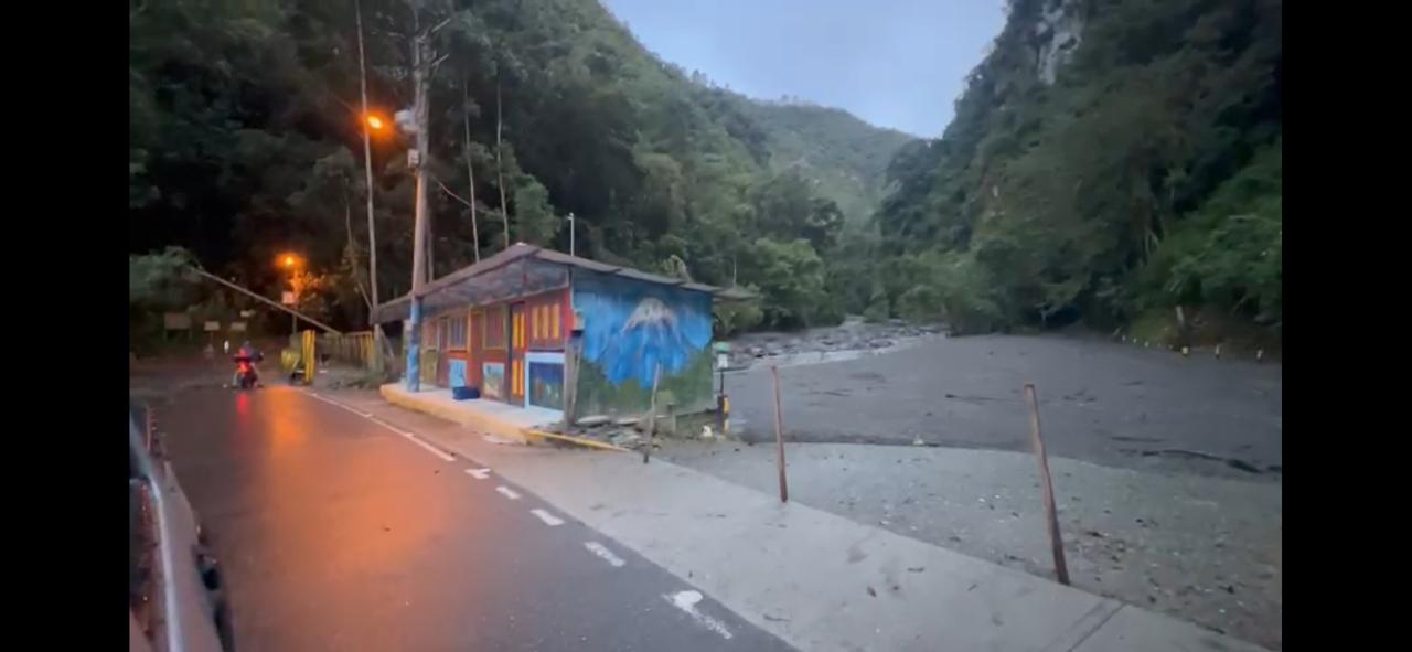 El corredor vial del Cañón del Combeima no tuvo afectaciones 3