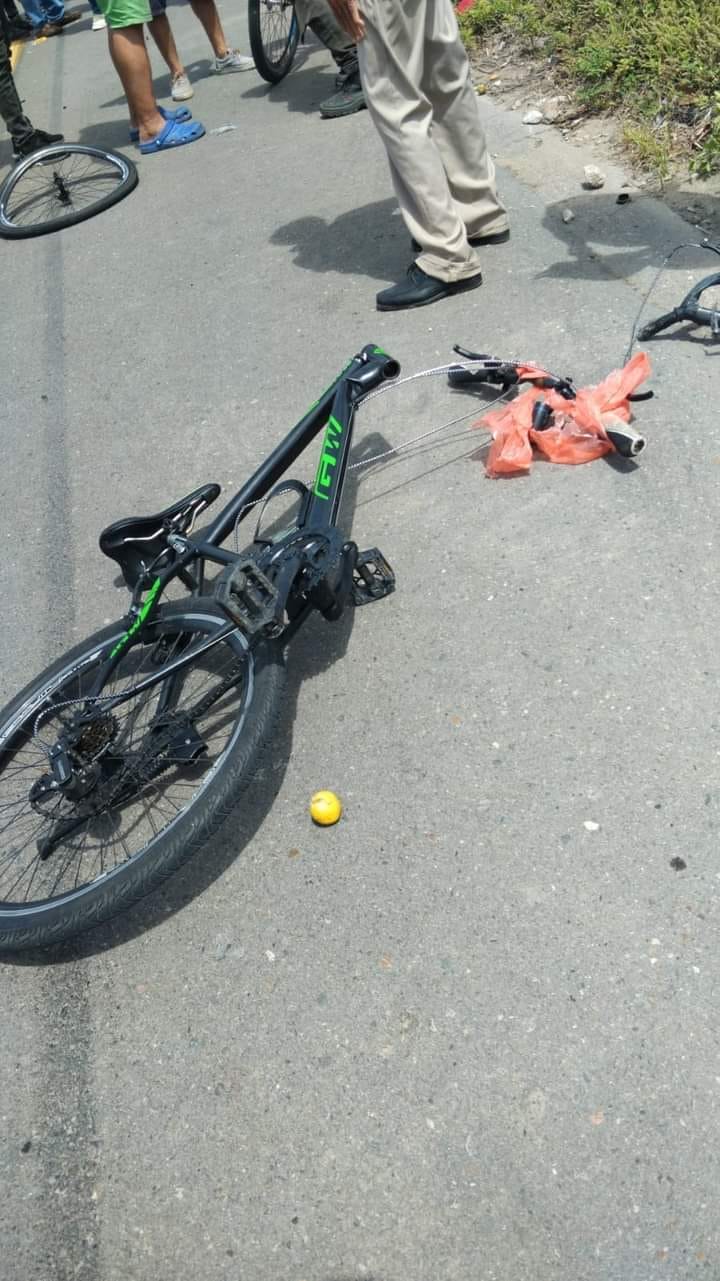 Vendedor informal murió en un accidente de tránsito en la vía al Guamo 3