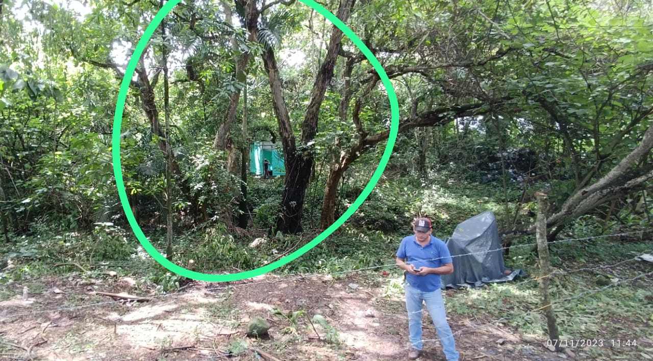 Extraños pretendían invadir un predio cerca de Comfenalco 1
