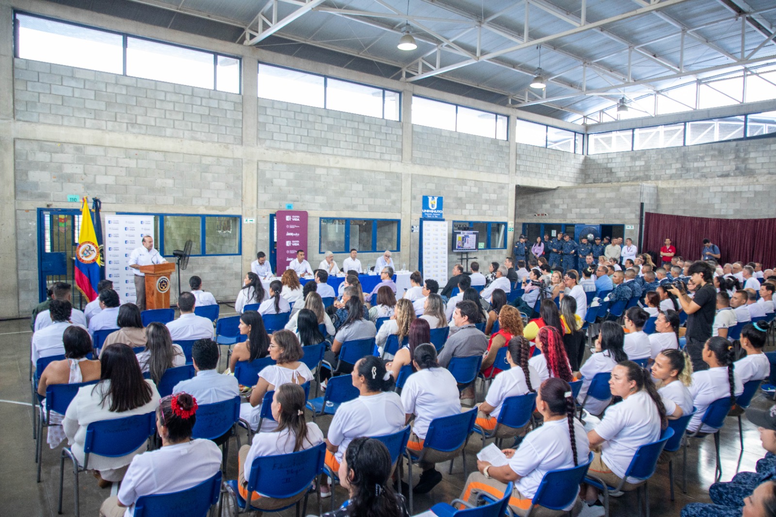 Viceministro de Justicia estuvo en el Coiba de Picaleña inaugurando el programa de resocialización 6