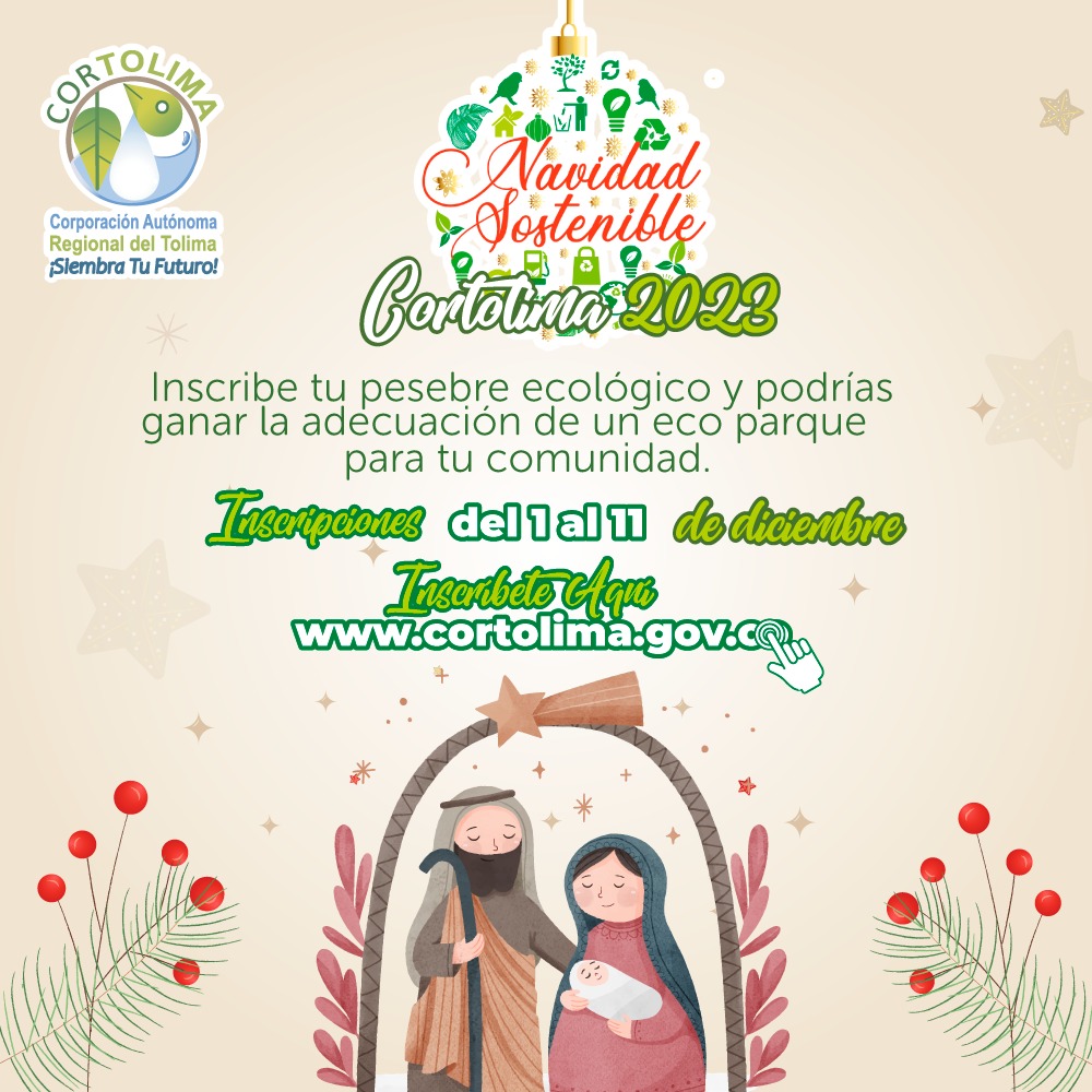 Navidad Sostenible con Cortolima 2023 4