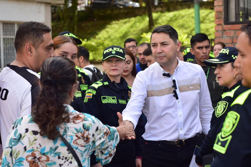 Alcalde Andrés Hurtado, se va satisfecho con la inversión hecha en materia de seguridad en la ciudad de Ibagué 1