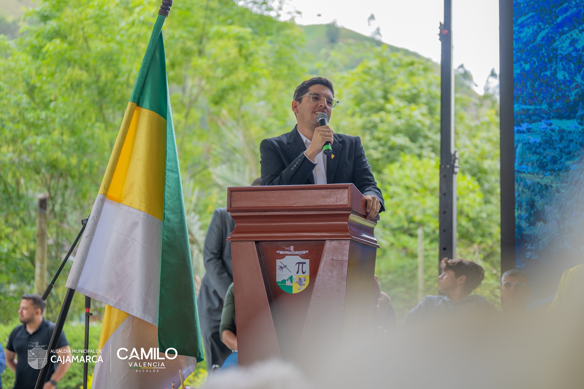 Se posesionó Camilo Valencia como Alcalde de Cajamarca 7