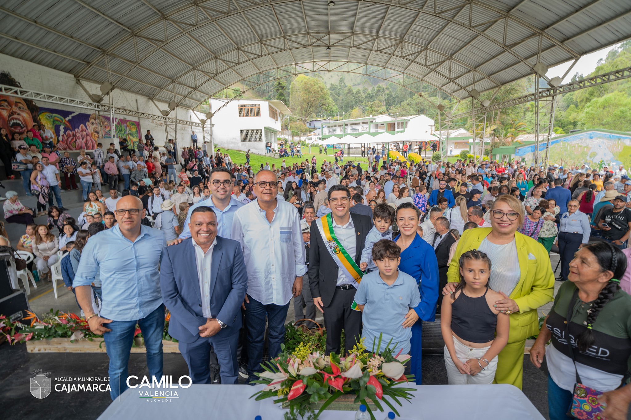 Se posesionó Camilo Valencia como Alcalde de Cajamarca 2