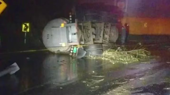 Conductor de camión cisterna perdió la vida en la vía a La Línea 1