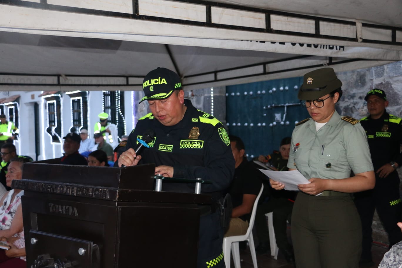 Más de 2.600 policías vigilarán al Tolima durante esta Navidad 6