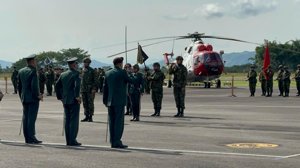 Ibaguereño asumió como comandante del Batallón de Operaciones Especiales de Aviación del Ejército 2