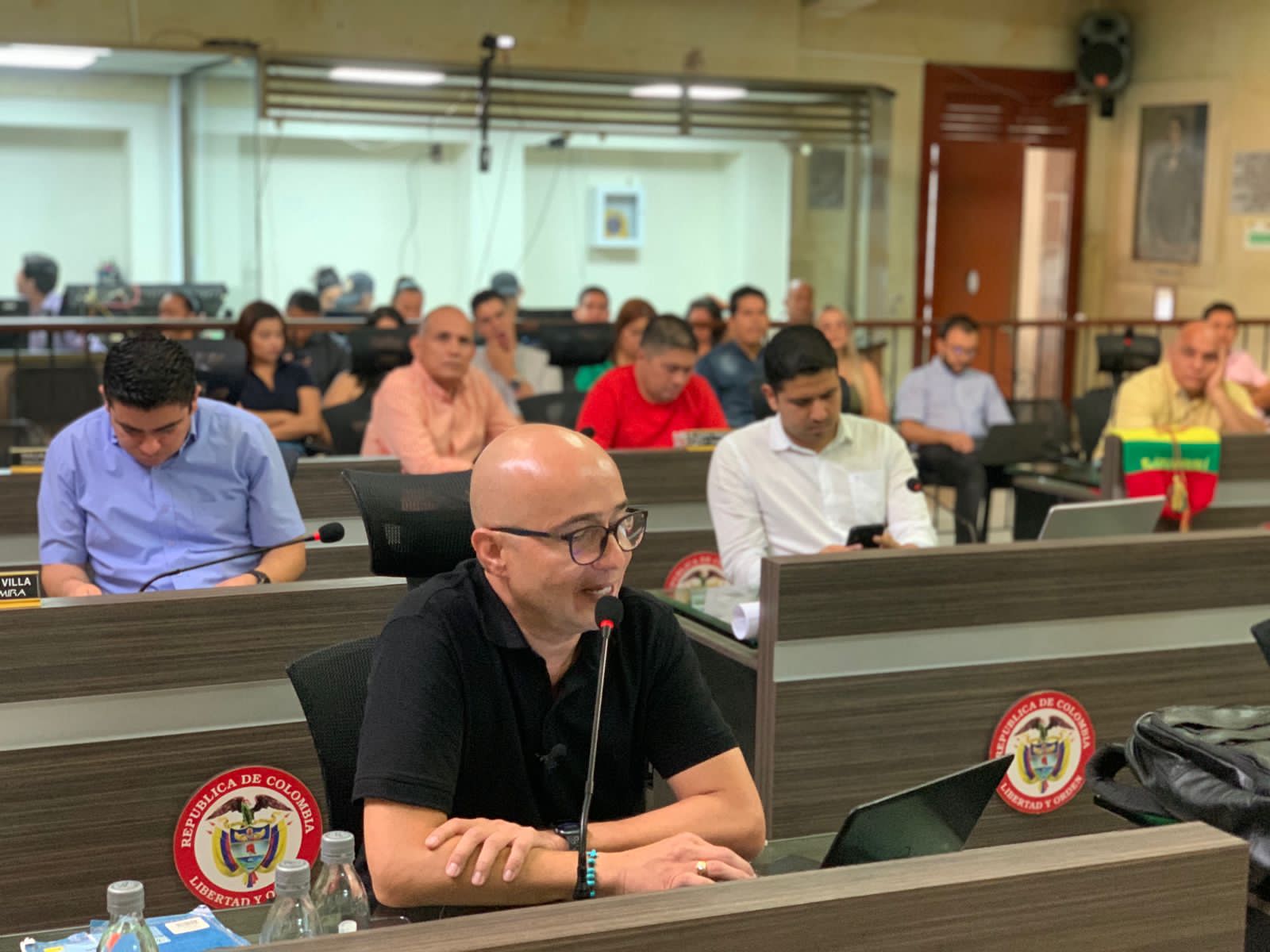 Concejal Jorge Bolívar citó a cuatro debates de control político 1