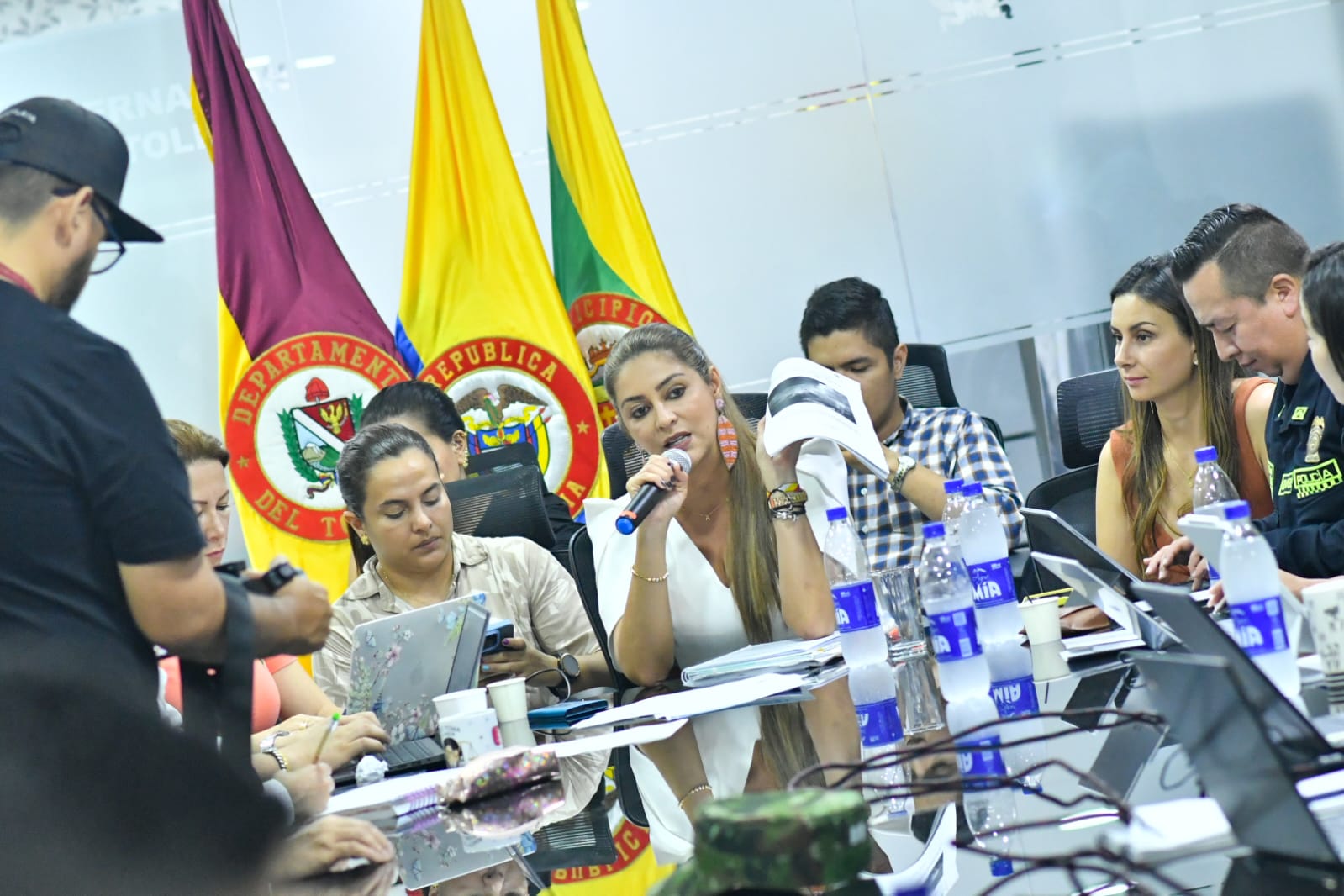 Gobernación del Tolima realizó comité extraordinario de seguimiento a actividad del volcán Nevado del Ruiz 2