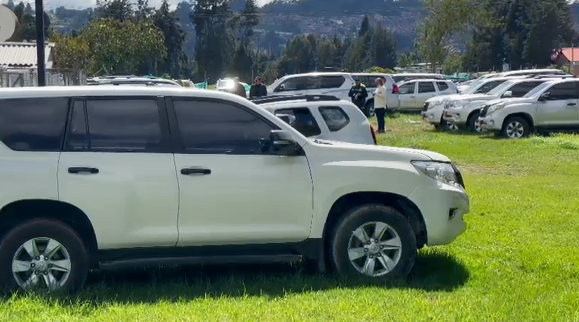 Las autoridades buscan recuperar camionetas hurtadas a la UNP 1