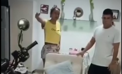 Hospitalizada por intoxicación mujer que se hizo viral en las redes sociales por supuesta infidelidad con policía de la Sijín 11