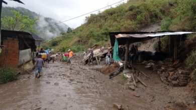 Más de 100 personas perdieron sus enseres por fuertes lluvias en Ortega 4