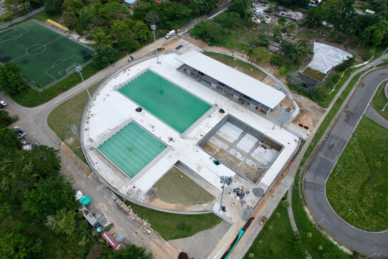 Complejo Acuático de Ibagué a punto de ser entregado por la Gobernación del Tolima 1
