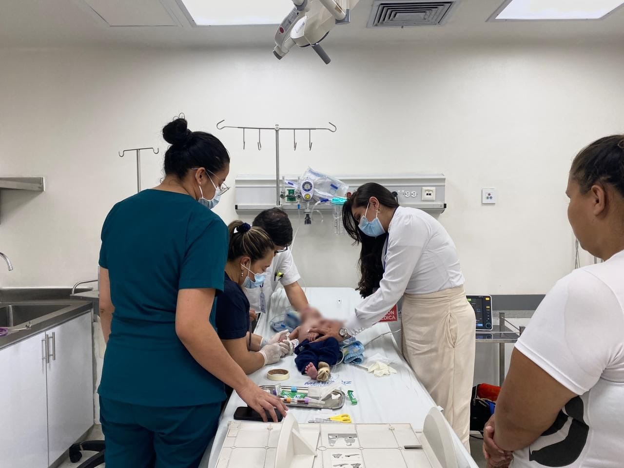 Por avanzada desnutrición bebé de 5 meses fue ingresado de urgencia a un centro asistencial en Ibagué 1