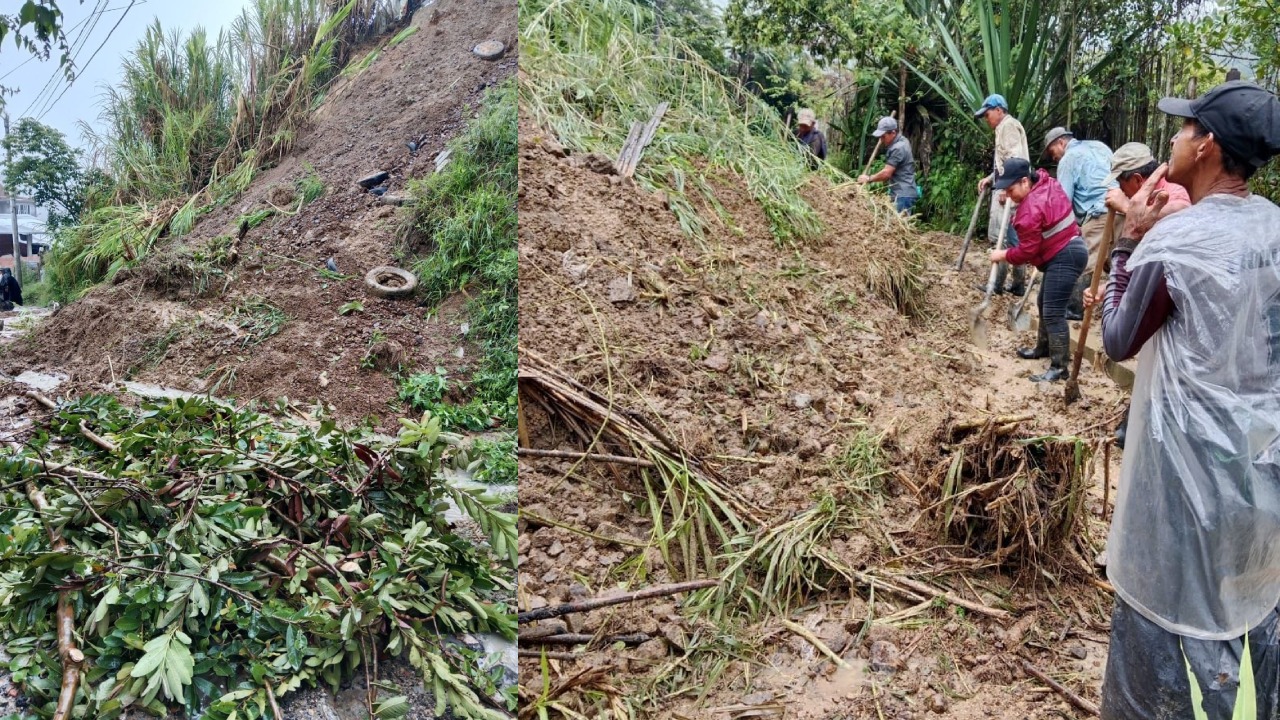 Comunidad del Corregimiento 17 de Ibagué Clama por Intervención Urgente en Vía Colapsada 1