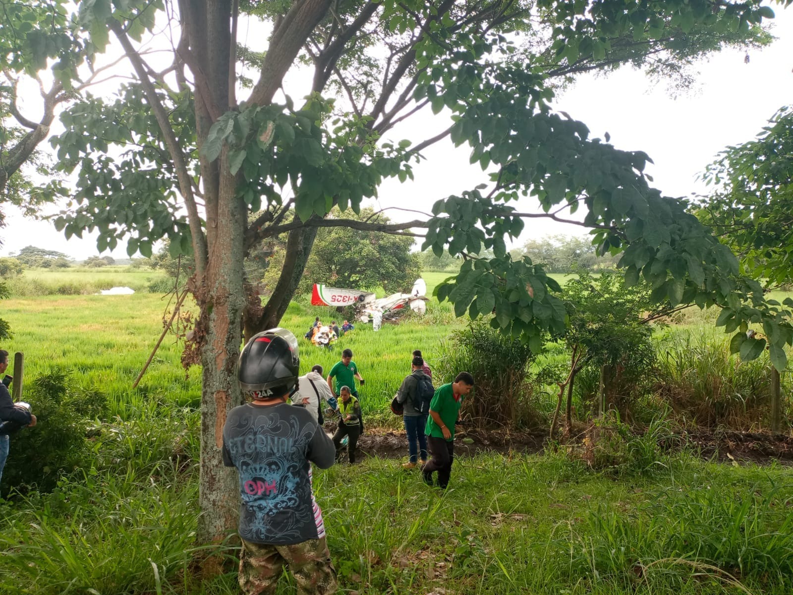 Sec.de Salud informa sobre condición médica de piloto accidentado en Ibagué 1