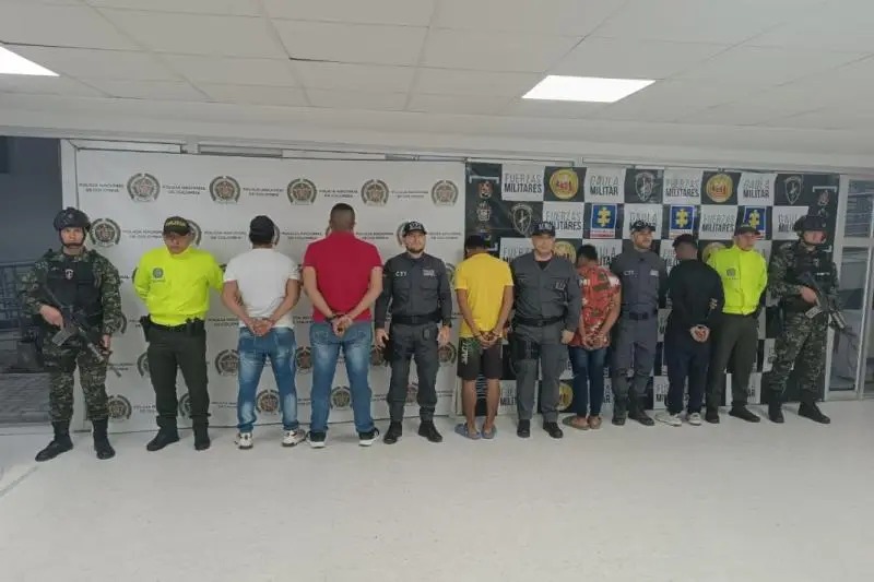 Capturan a 6 miembros de la banda criminal ‘Los Chorotas’, implicados en la masacre de una familia en zona rural de Chaparral 1