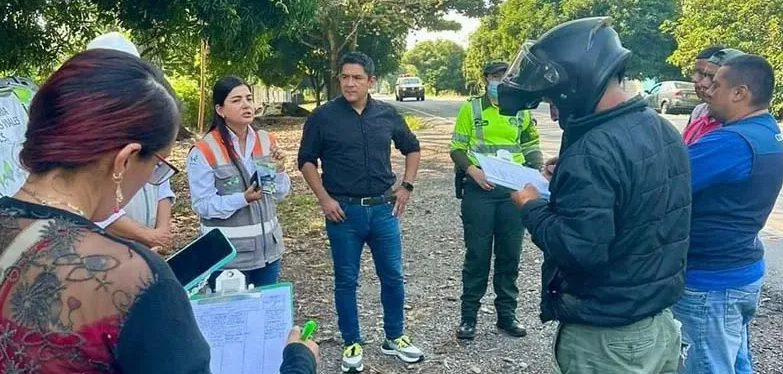 Acciones preventivas: Autoridades actúan para garantizar seguridad en las vías del Tolima 1