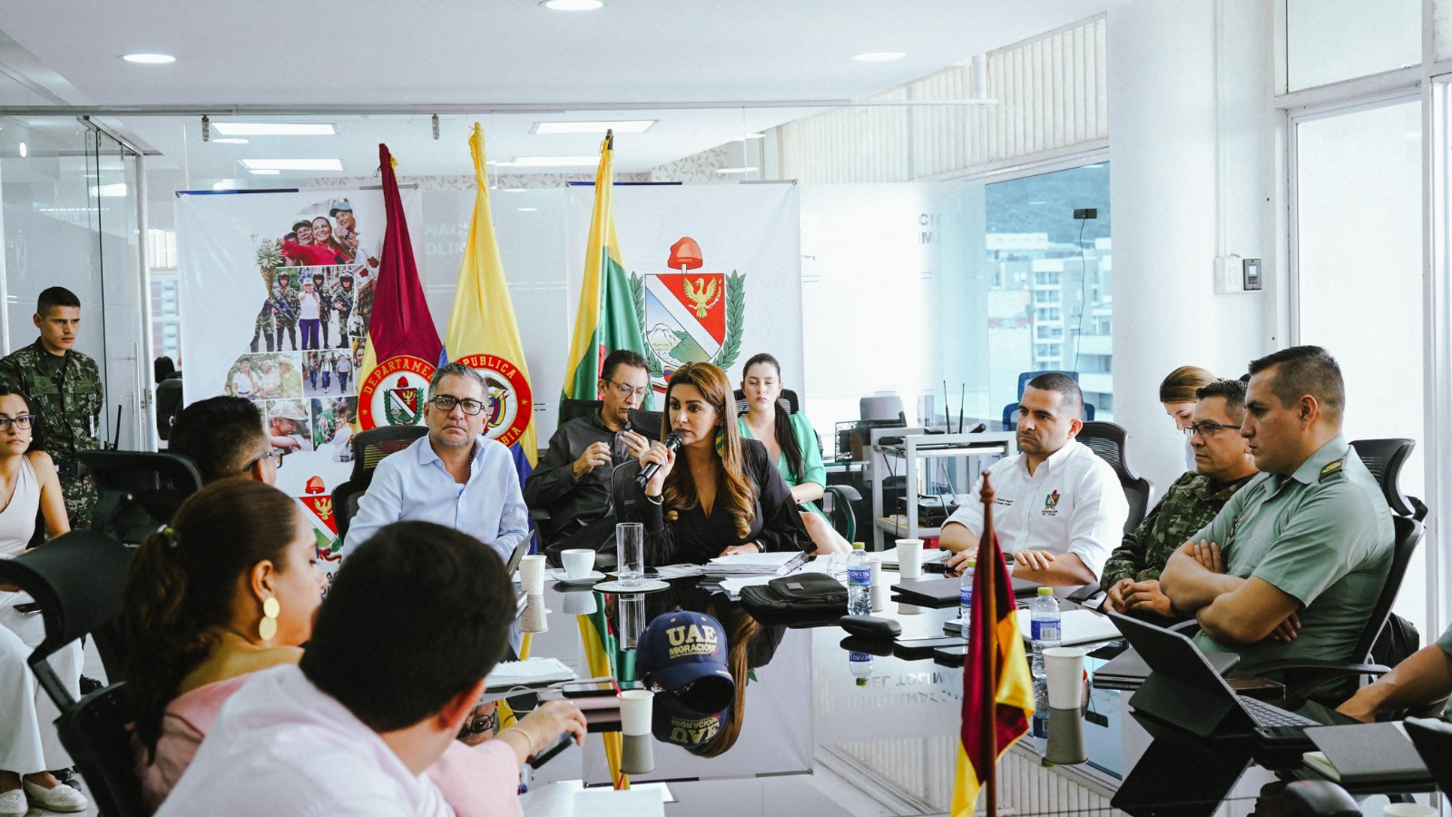 Gobernadora del Tolima pide contundencia en operaciones para evitar delincuencia 1