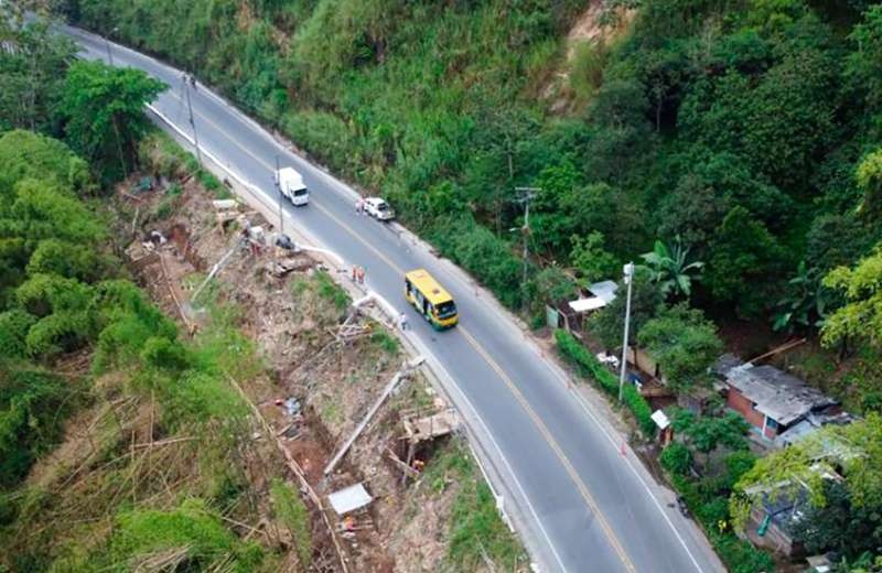 Vía Armenia-Calarcá estará cerrada por cuatro días 1