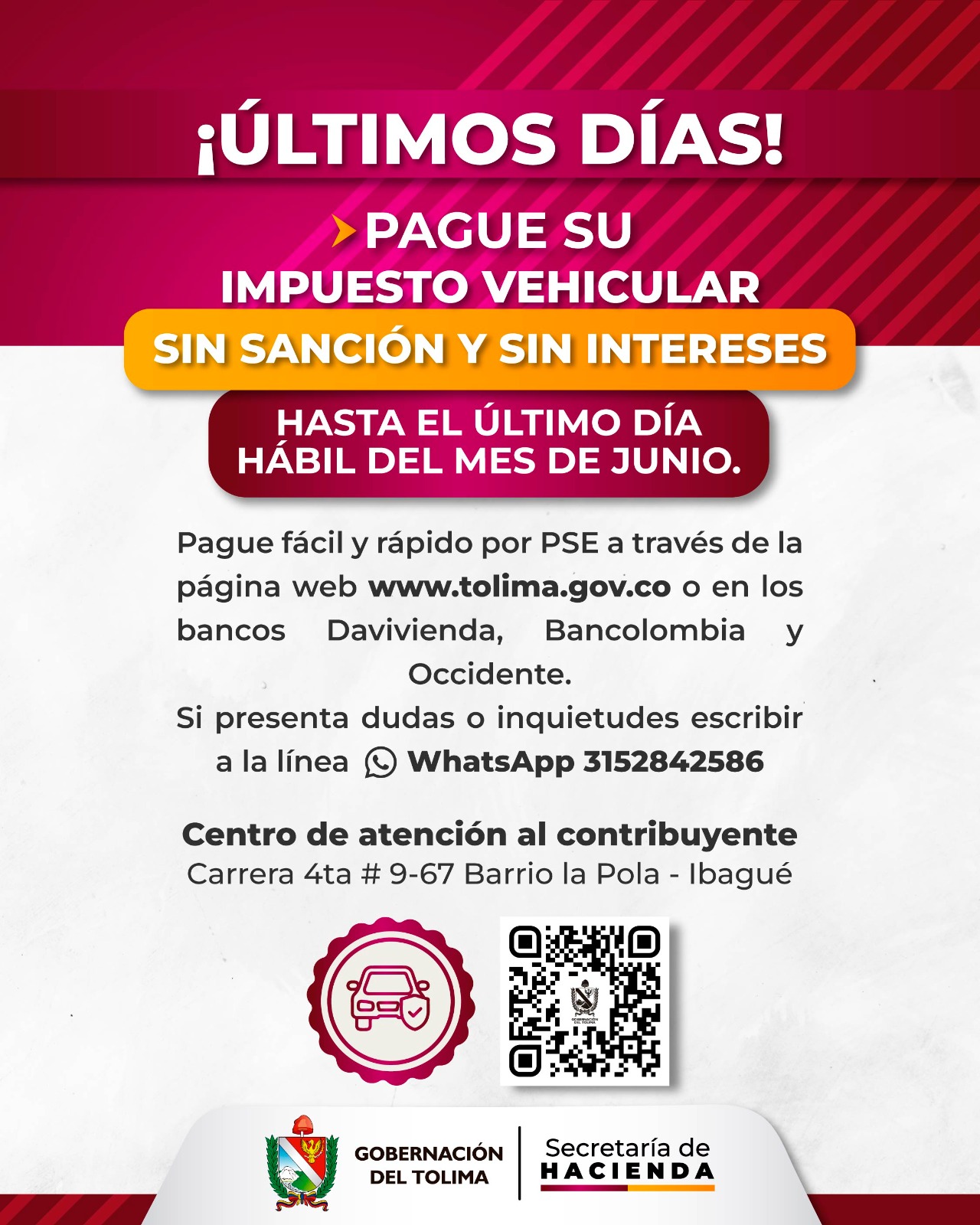 Último plazo para pagar el impuesto vehicular sin sanción ni intereses 3
