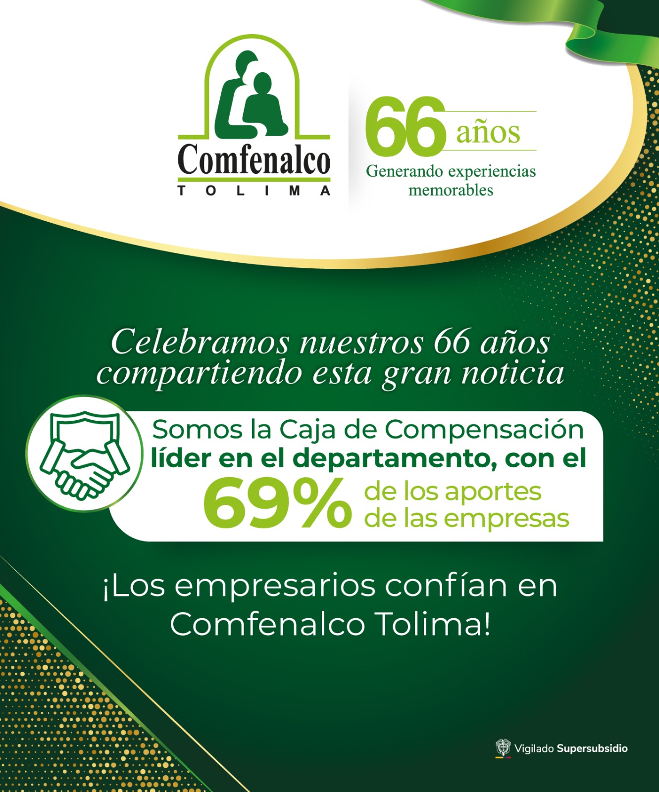 Comfenalco Tolima celebra sus 66 años con excelentes resultados y regalos para sus afiliados 4