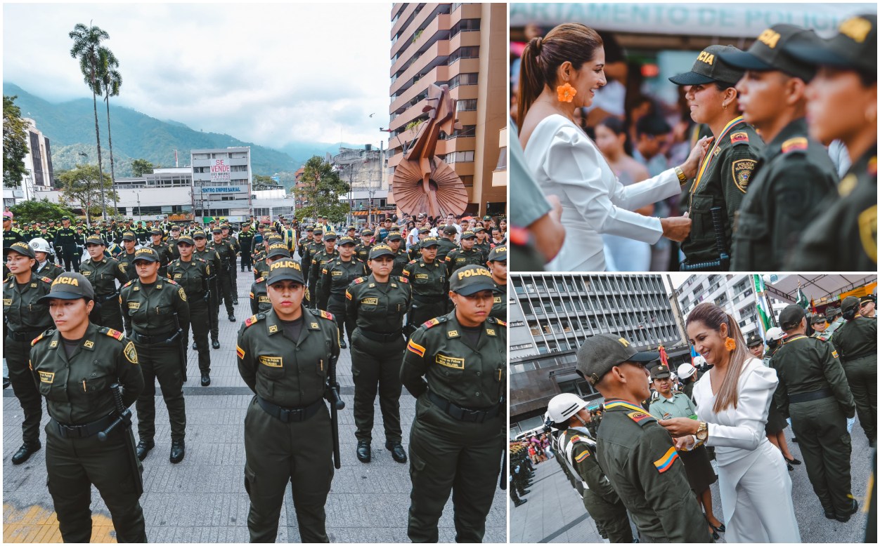 "No manchen ese uniforme, vístanlo con orgullo y con honor": Gobernadora del Tolima a nuevos auxiliares de Policía 1
