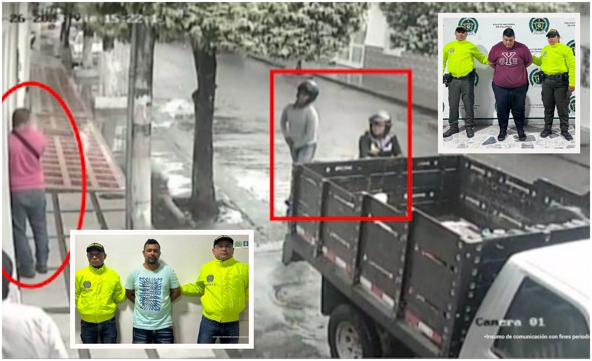 Asegurados dos presuntos miembros de banda ‘Los Caimanes’ por fleteo en Ibagué 1