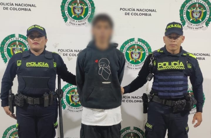 Policía captura a señalado de homicidio en la calle 19: fue presentado a la Fiscalía 1