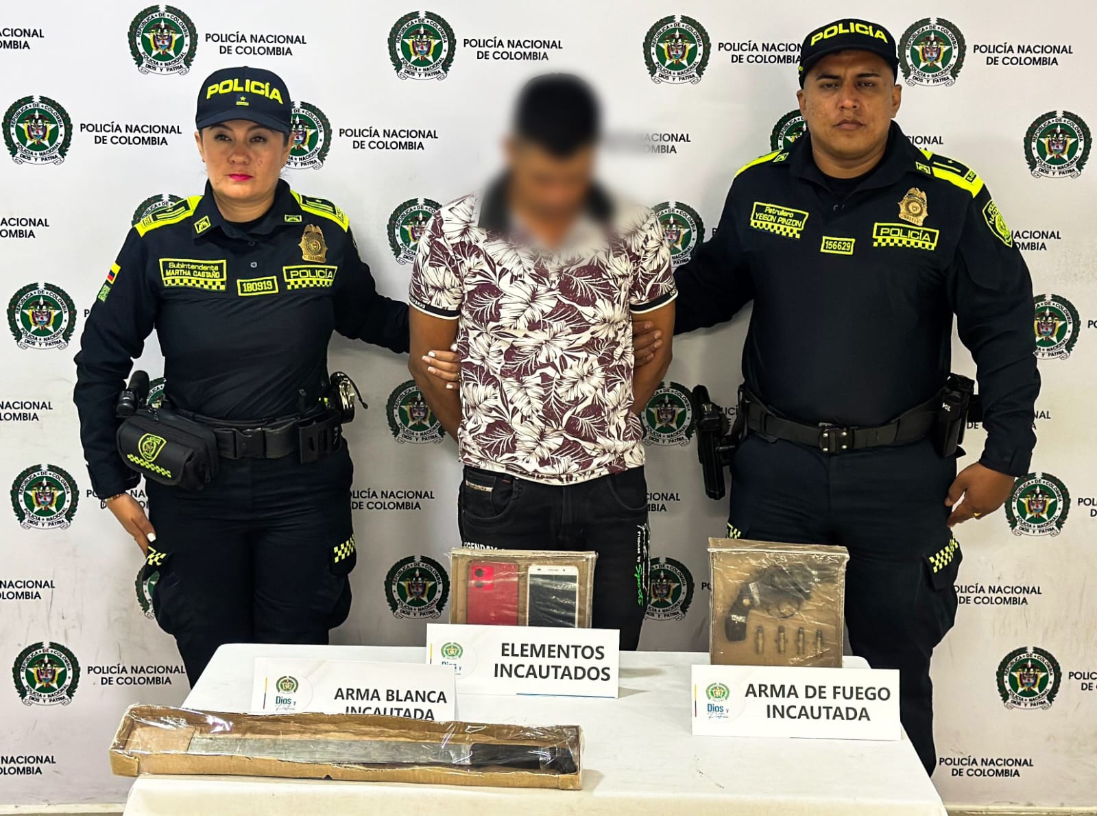Operadores de cámaras de vigilancia de Ibagué alertaron sobre hombre armado en El Totumo: Policía lo capturó 1