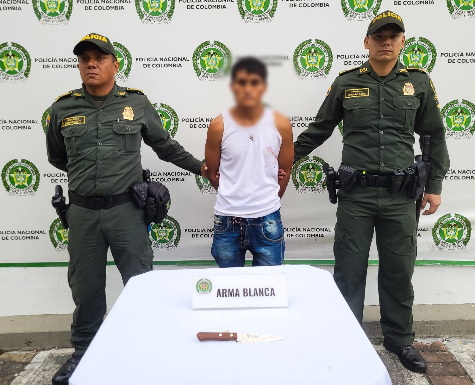Policía captura rápidamente a presunto homicida de habitante de calle cerca del Terminal de Transporte de Ibagué 1