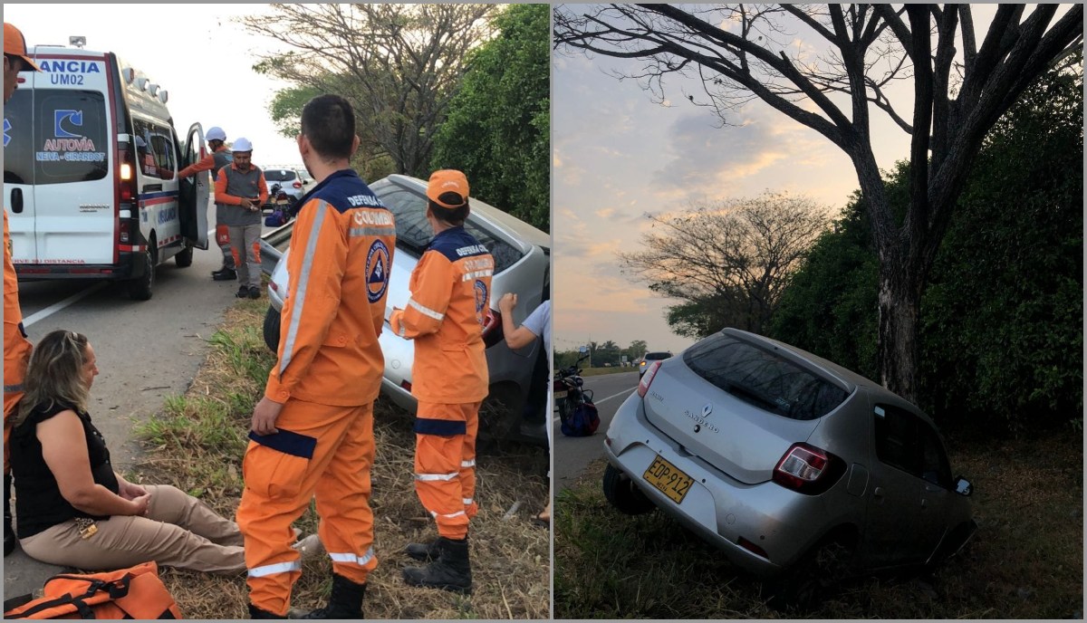Accidente en la vía Espinal- Guamo dejó dos lesionados 1
