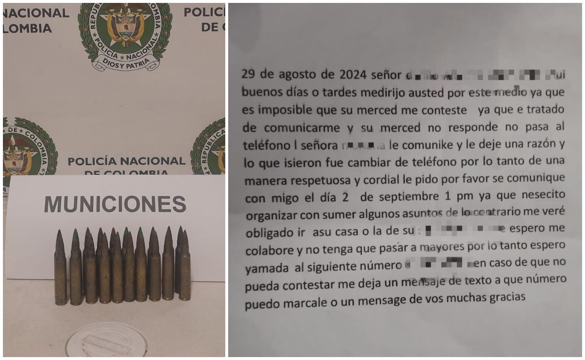 Capturado en Payandé con 20 cartuchos de fusil: estaría vinculado a amenazas extorsivas 2
