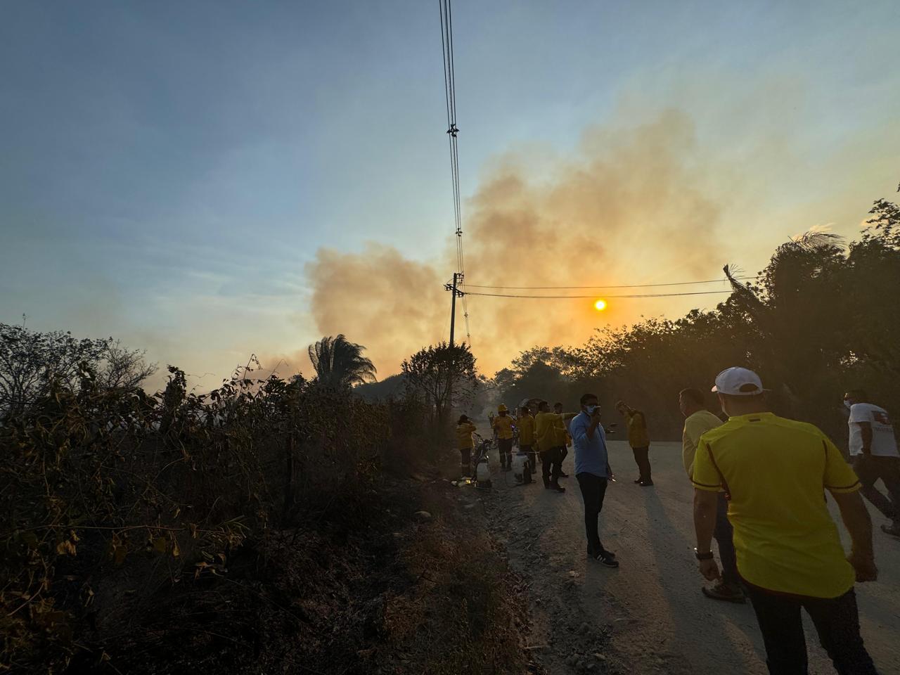 Tolima coordinó esfuerzos con la UNGRD para enfrentar incendios en Purificación, Melgar, Icononzo y Ortega 1