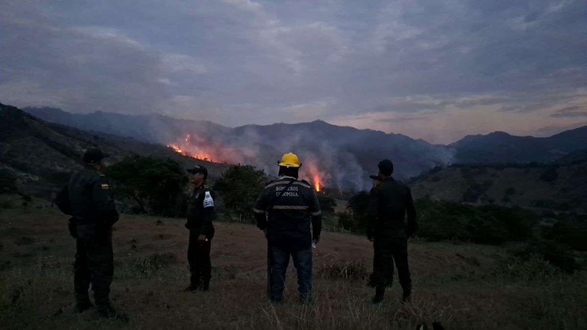 10 incendios forestales activos en el Tolima: El de Piedras completa 70 horas y ha afectado 200 hectáreas 1