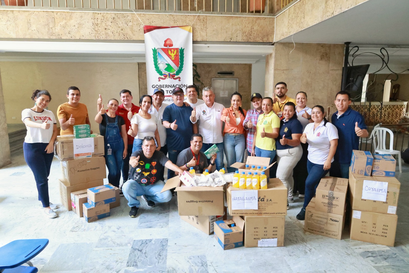 Gobernación despachó insumos médicos a hospitales de municipios afectados por incendios 1