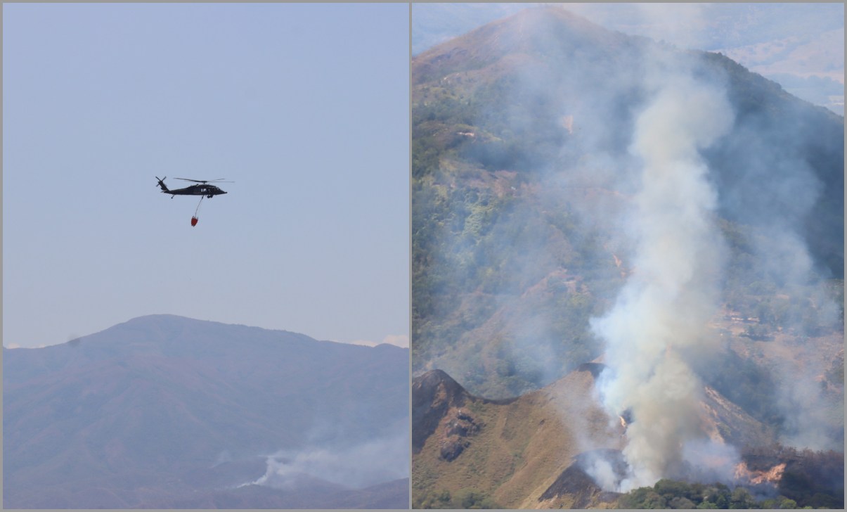 Sofocan incendio en sector del plan en Natagaima, quedan por apagar la llamas en cordillera de zona limítrofe con Dolores 1