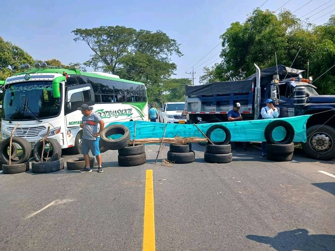 Estos son los 7 puntos de bloqueo en el Tolima 1