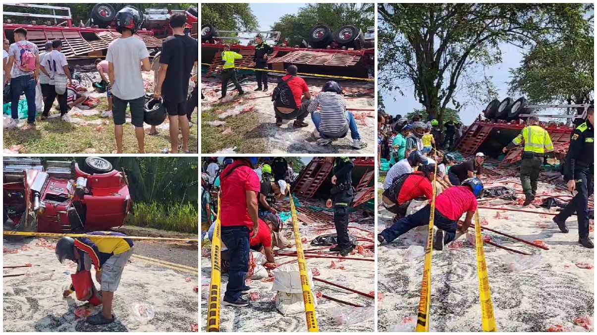 Tragedia en La Dorada: Choque entre tractocamión y van de transporte público deja 5 muertos y 3 lesionados 6