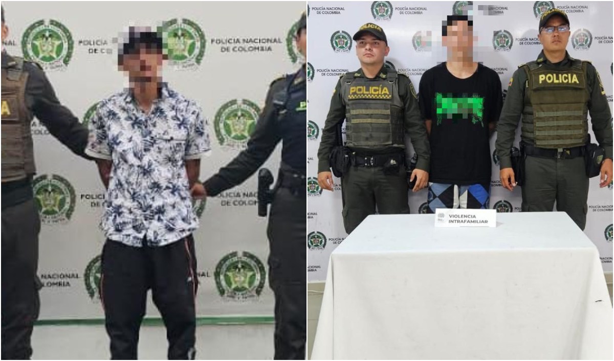 Violencia intrafamiliar: Dos hombres fueron capturados por la Policía en Ibagué 1