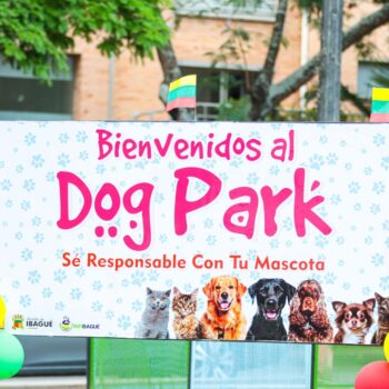 Barrio Macadamia recibió el renovado parque para peluditos en los 474 años de Ibagué 5
