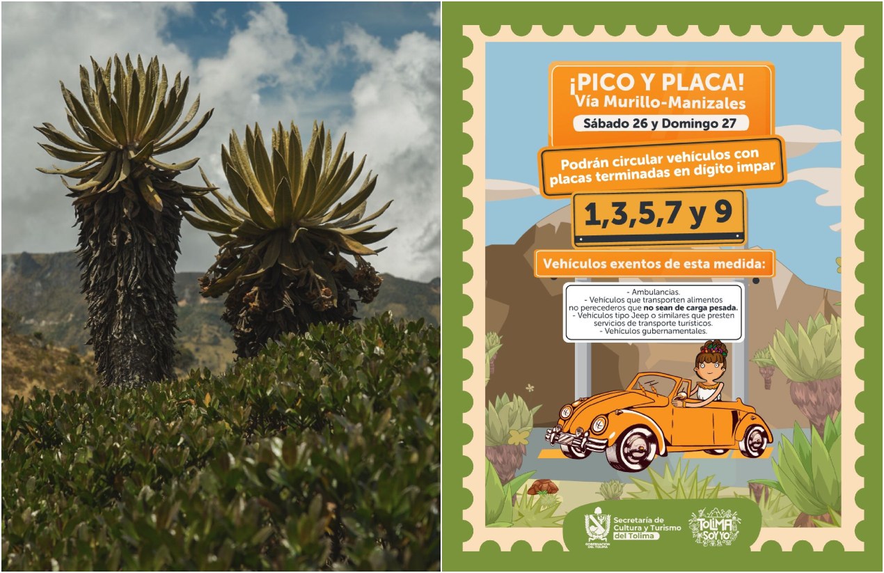 Pico y placa ambiental en el Parque de los Nevados es para proteger la cordillera de Los Andes 1