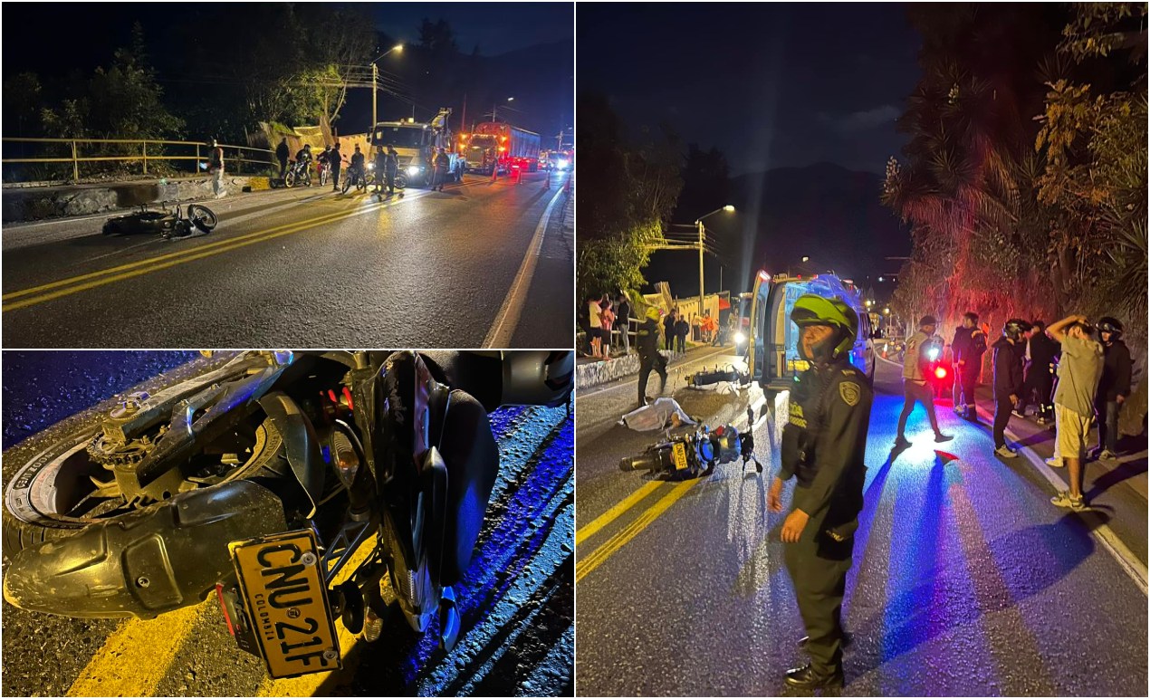 Accidente en Cajamarca entre dos motos deja un fallecido 3