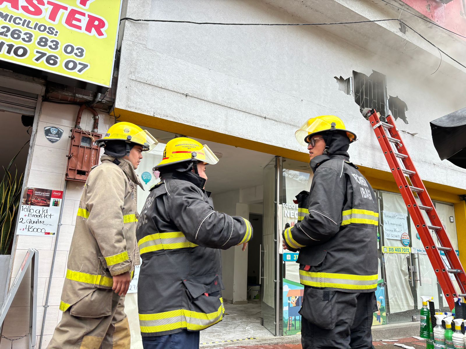 Bomberos extinguieron incendio estructural en la 15 con Tercera 5