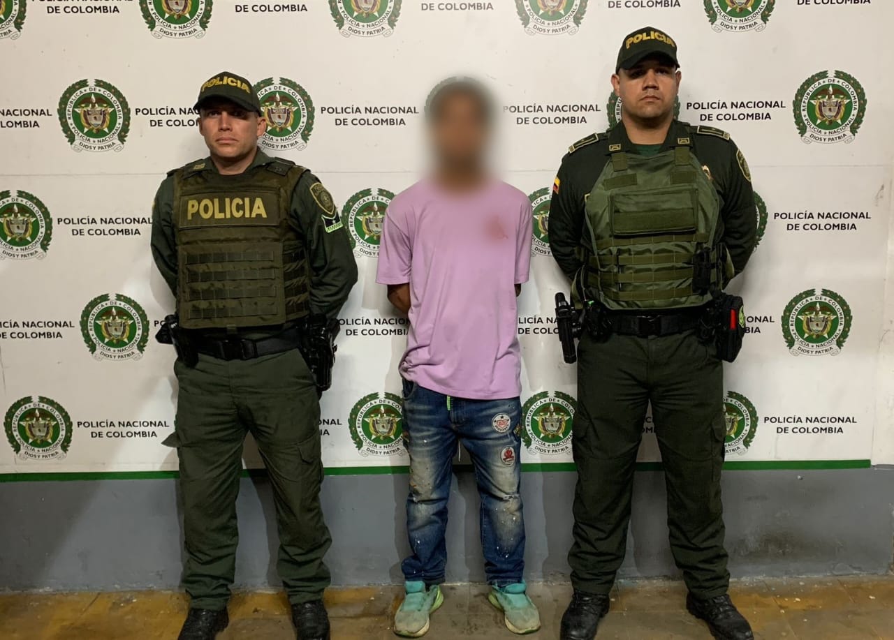 Capturan en flagrancia a hombre por lesiones personales en Ecoparaíso 1