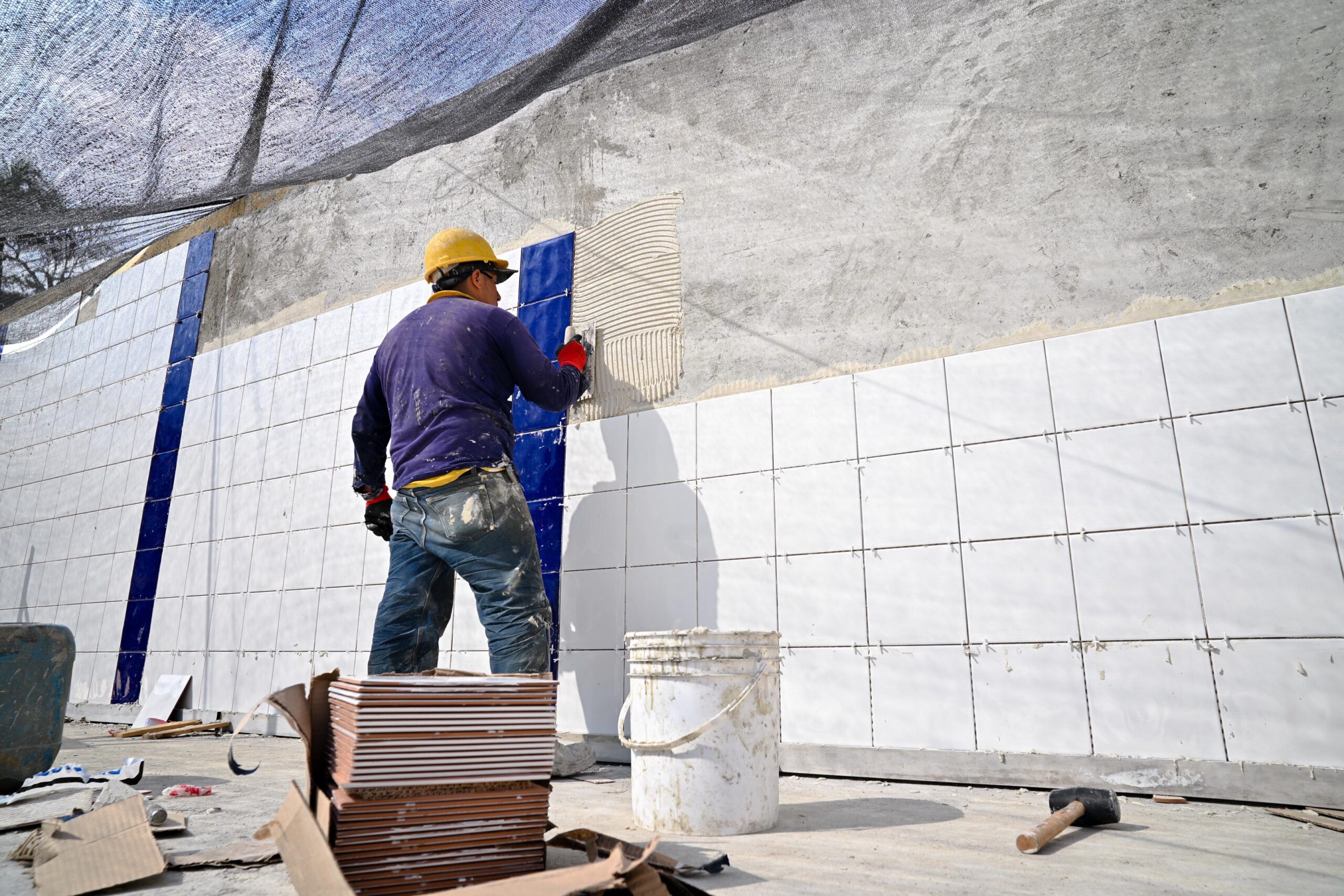 Obras de la piscinas de la 42 avanzan en un 86,38% 4