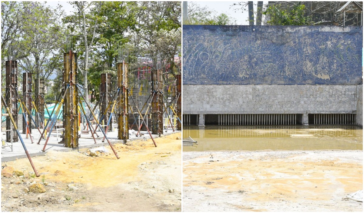 Obras del complejo acuático recreativo del Parque Deportivo alcanzan el 39% 4